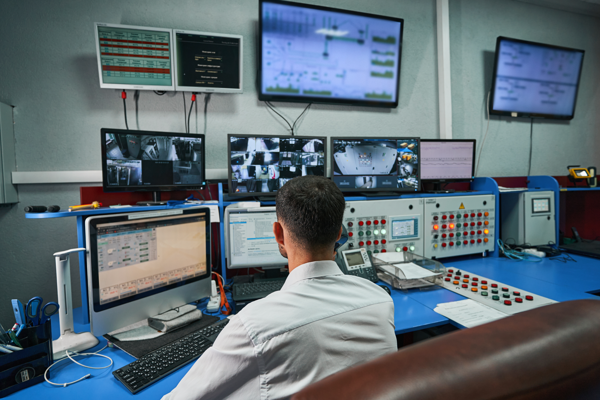Control room progettata e realizzata da STS Italia